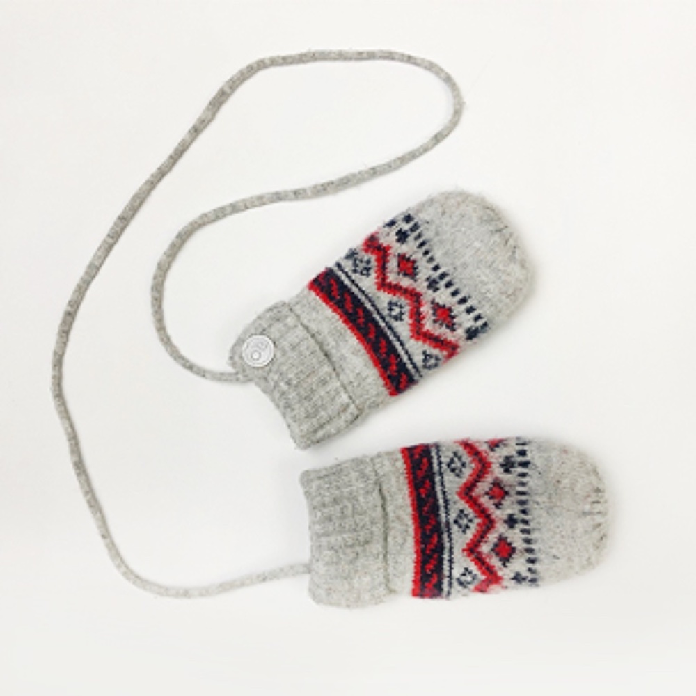 Obaibi Baby Unisex Knit Winter Warm Mittens